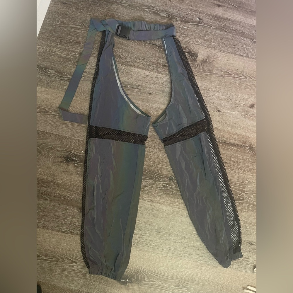 Iheartraves NWOT reflective chaps